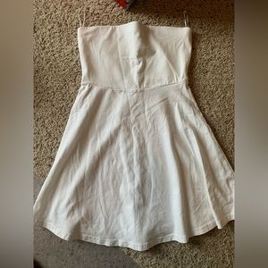 Express strapless dress